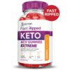 Close up gominola Fast Ripped Keto ACV Justified Labs