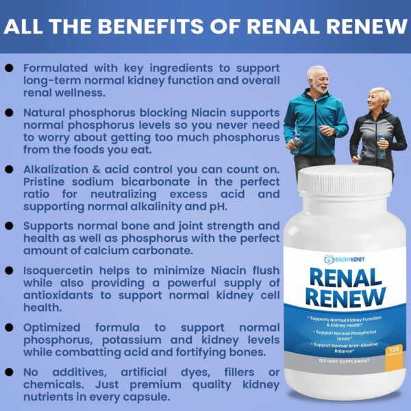 Renal Renew suplemento renal natural con antioxidantes específicos Renal Renew suplemento renal natural con antioxidantes específicos