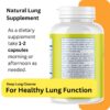 Deep Lung Cleanse cápsulas para salud pulmonar paquete