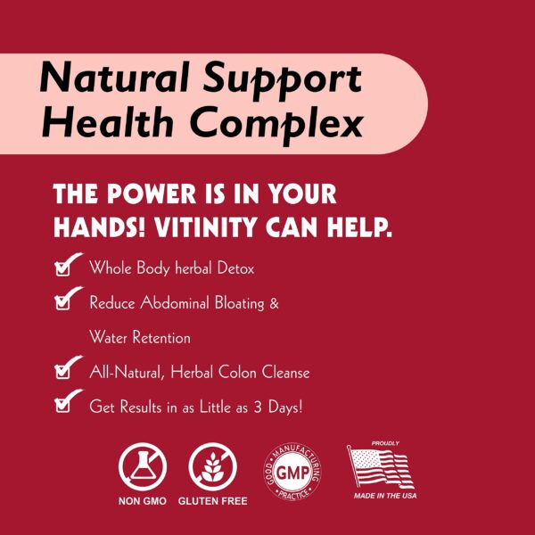 Vitinity suplemento detox hígado y colon