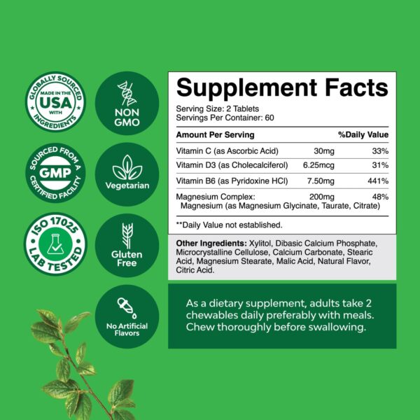 Etiqueta con lista de ingredientes Water Away