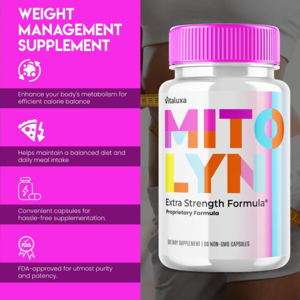 MitoLyn suplemento con extracto de café verde y té verde