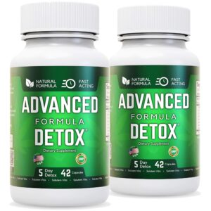 Salutem Vita Advanced Detox Cleanse cápsulas en envase