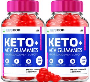Gomitas Indelo KetoBod ACV 1000mg pack doble 120 unidades