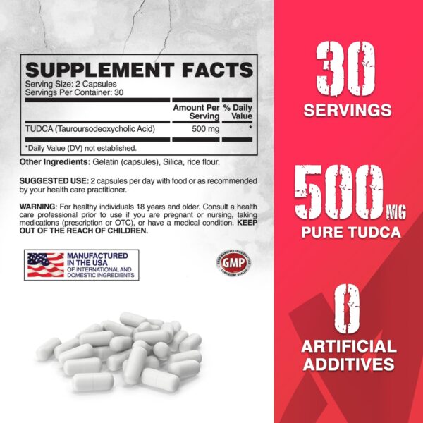 Apollon Nutrition TUDCA para hombres y mujeres