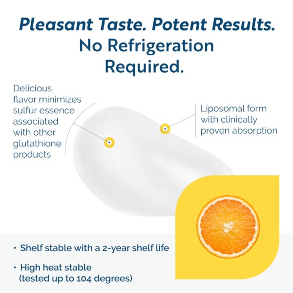Botella de Tri-Fortify glutatión liposomal para detox celular