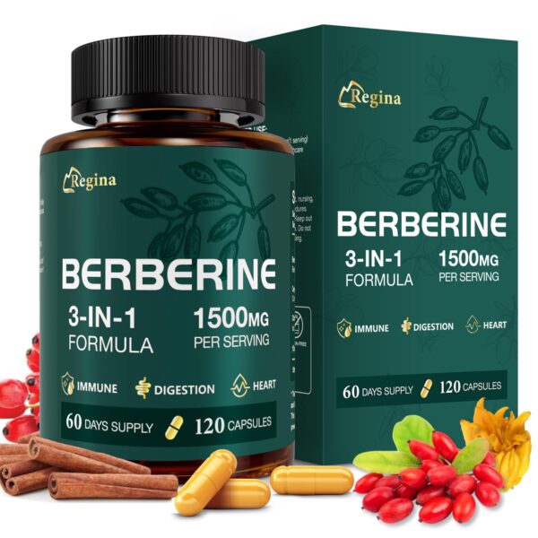Suplemento de berberina NEOGLI 1500mg caja frontal