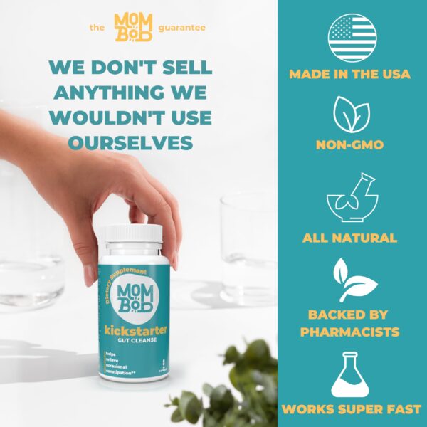 Producto MomBod sin gluten ni azúcar para bienestar femenino