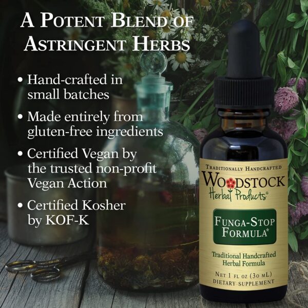 Producto herbal Fórmula Funga-Stop Woodstock 1on