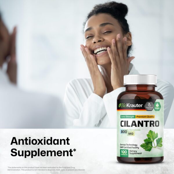 Tintura de cilantro BIO KRAUTER envase 4 onzas