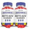 Paquete de 2 gominolas keto thrive ACV 1000mg 120 piezas