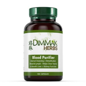Cápsulas purificadoras de sangre Dimmak Herbs orgánicas