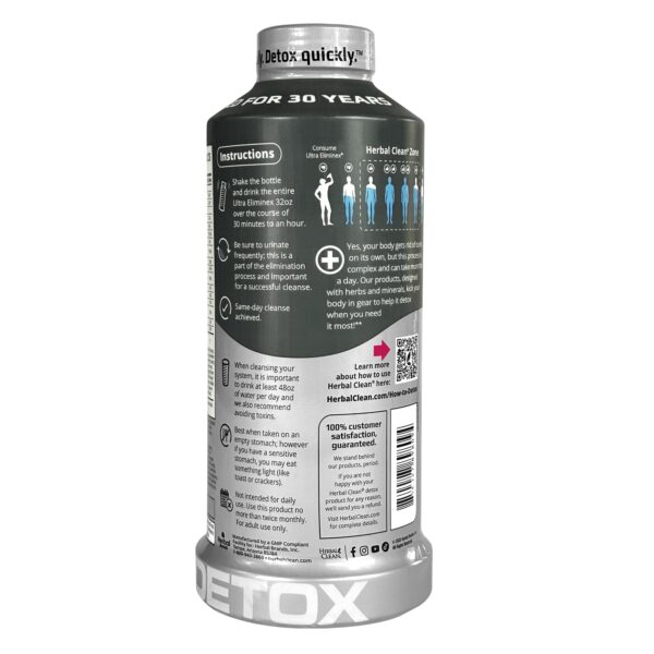 Herbal Clean Ultra Eliminex detox ingredientes naturales y vitaminas