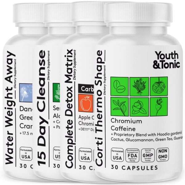 Youth & Tonic CortiThermo suplemento detox control de peso
