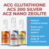 Spray detox Results RNA con ACS 200 Plata y ACZ Zeolita