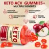 Gomitas Keto ACV sin sabor amargo para dieta cetogénica