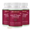 Paquete triple cápsulas orgánicas de vinagre de sidra Life's Fortune Paquete triple cápsulas orgánicas de vinagre de sidra Life's Fortune