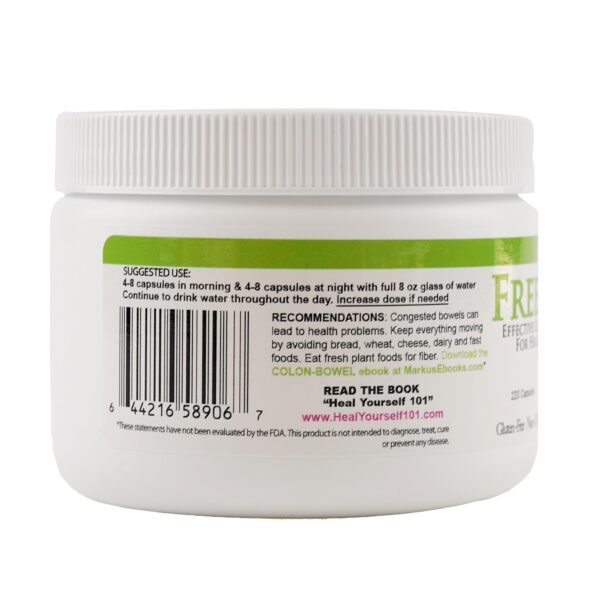 Detalle envase polvo limpieza colon Markus Detalle envase polvo limpieza colon Markus