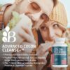Probióticos y enzimas en Bronson Colon Cleanse para digestión