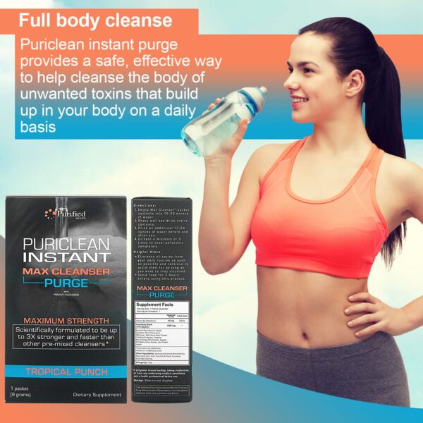 Wellgenix Puriclean suplemento detox para estilo de vida activo