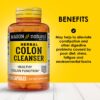 Paquete de 3 MASON NATURAL limpiadores de colon con fibras y hierbas