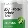 Horbäach aislado de proteína de soya polvo 3 lb sin sabor