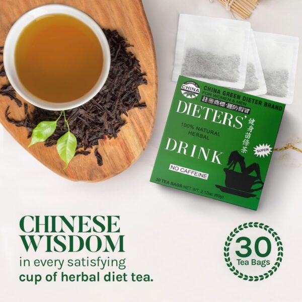 Bolsitas de té detox Uncle Lee fáciles de preparar