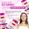 Gummies para dieta cetogénica Bliss Keto ACV