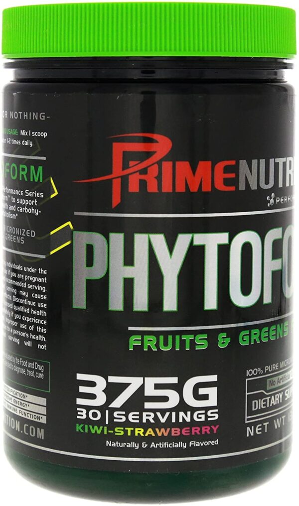 Phytoform Frutas y Verduras frasco abierto