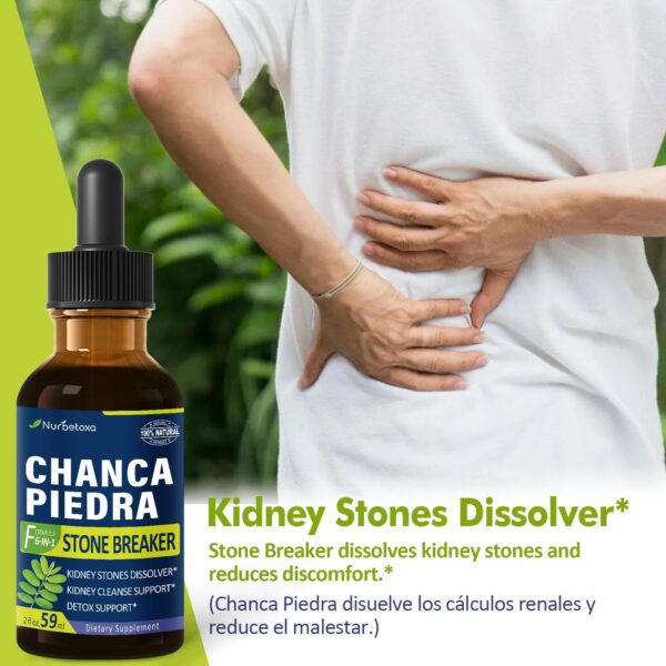 Gotas chanca piedra para limpieza y detox renal