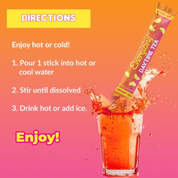 Sticks Skinny Teas té instantáneo fácil y rápido para casa o viaje