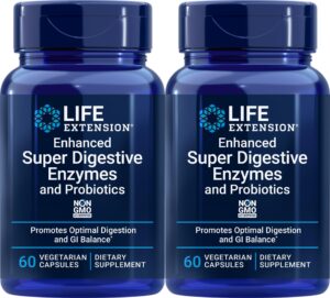 Frente de Life Extension Enzimas Digestivas y Probióticos
