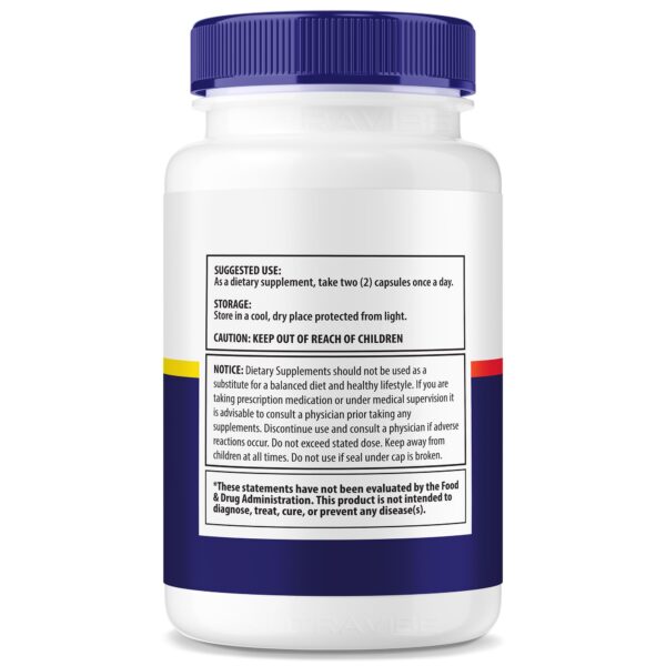 Frasco de ProstaHelp NutraVibe con cápsulas