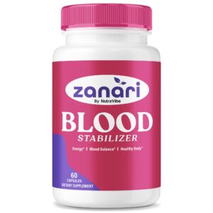 Frontal de NutraVibe Zanari Blood Stabilizer Frontal de NutraVibe Zanari Blood Stabilizer