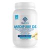 Frasco suplemento Medipure DS detox con proteína de guisante sabor vainilla