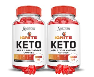 Ignite Keto ACV gomitas paquete de 2