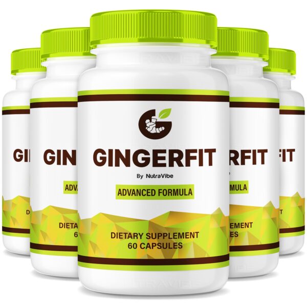 GingerFit cápsulas frasco frontal