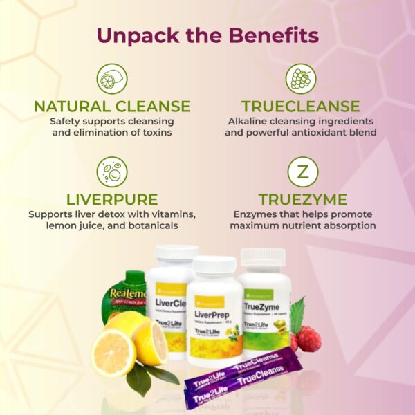 Desintoxicación natural Youngevity para hígado y sistema digestivo