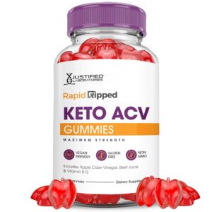 Gomitas Rapid Ripped Keto ACV 1000mg paquete