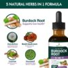 Etiqueta de ingredientes de tintura Selvaherb