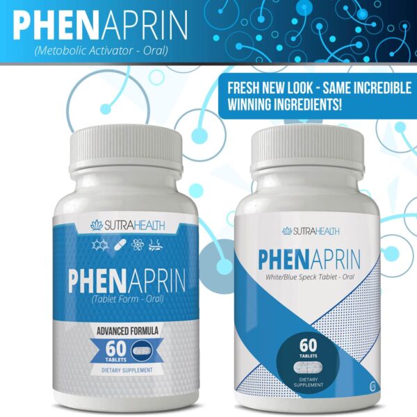 Etiqueta frontal de PhenAprin Diet Pills