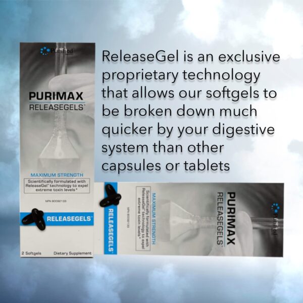 Detalle softgel Puriclean para detox corporal