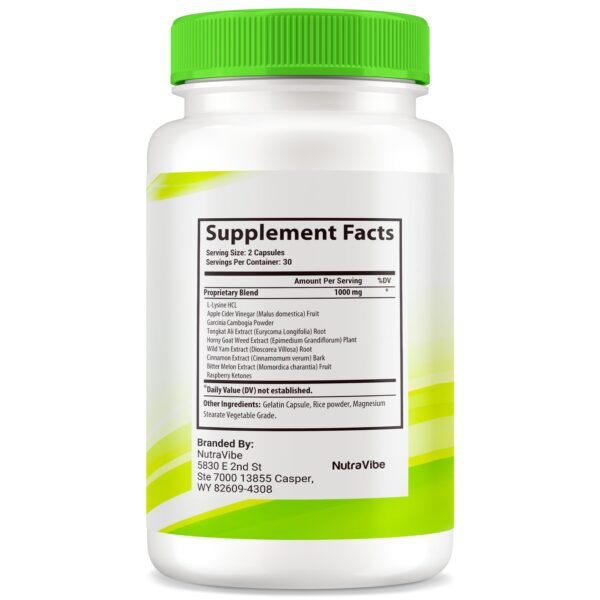 nutravibe lean vance suplemento para cuerpo saludable y energía