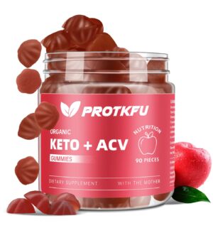 Gomitas Keto ACV para pérdida de peso y salud intestinal ProTKFU