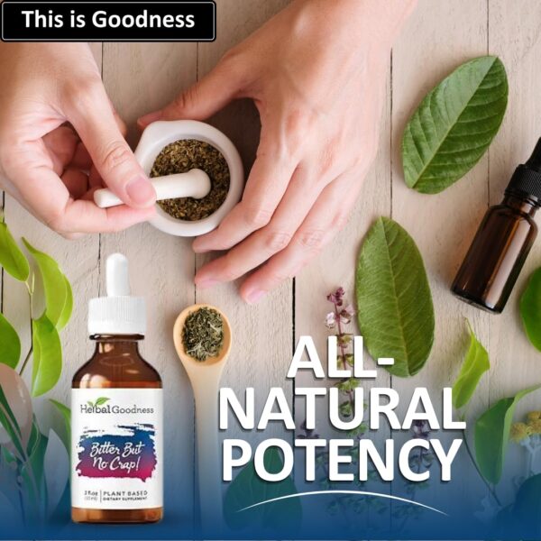Herbal Goodness Bitter But No Crap envase completo