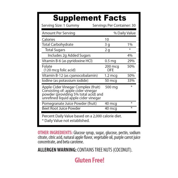 Gomitas sabor manzana para salud digestiva y piel SWAN LIFE