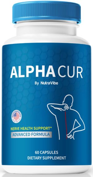 AlphaCur cápsulas soporte nutricional para nervios saludables