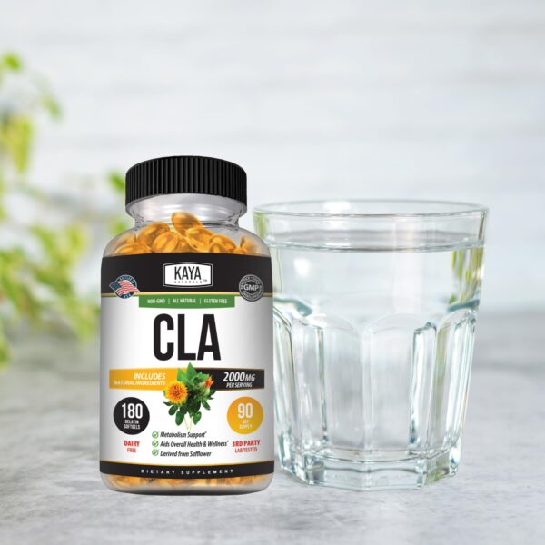 Kaya Naturals cápsulas CLA apoyo salud y bienestar