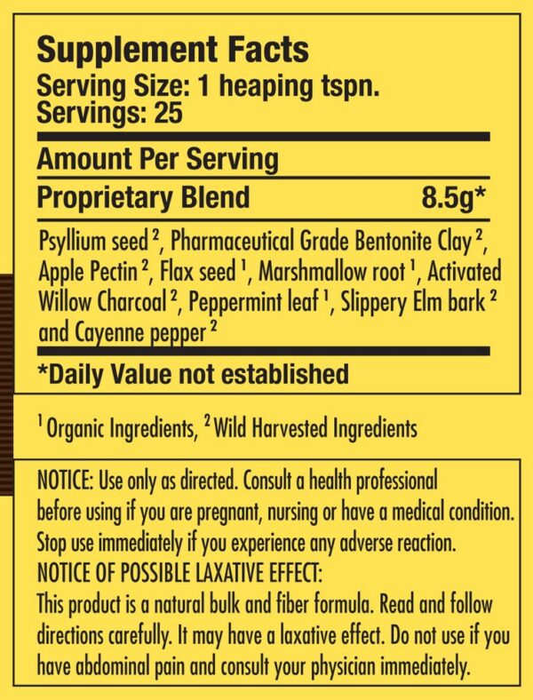 Suplemento herbal natural limpieza colon Dr. Schulze 2 pack