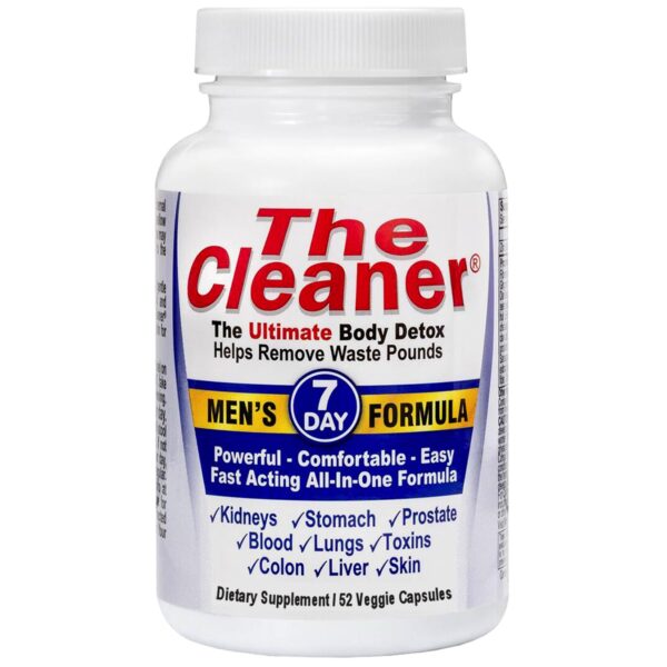 The Cleaner Detox suplemento limpieza interna completa hombres